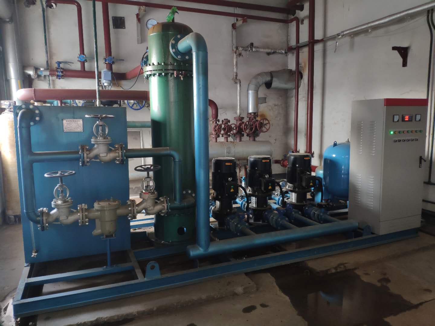 換熱機組使用現場